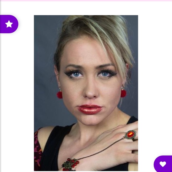 5 Fuzzy Drop Earrings - Picture 5 of 10